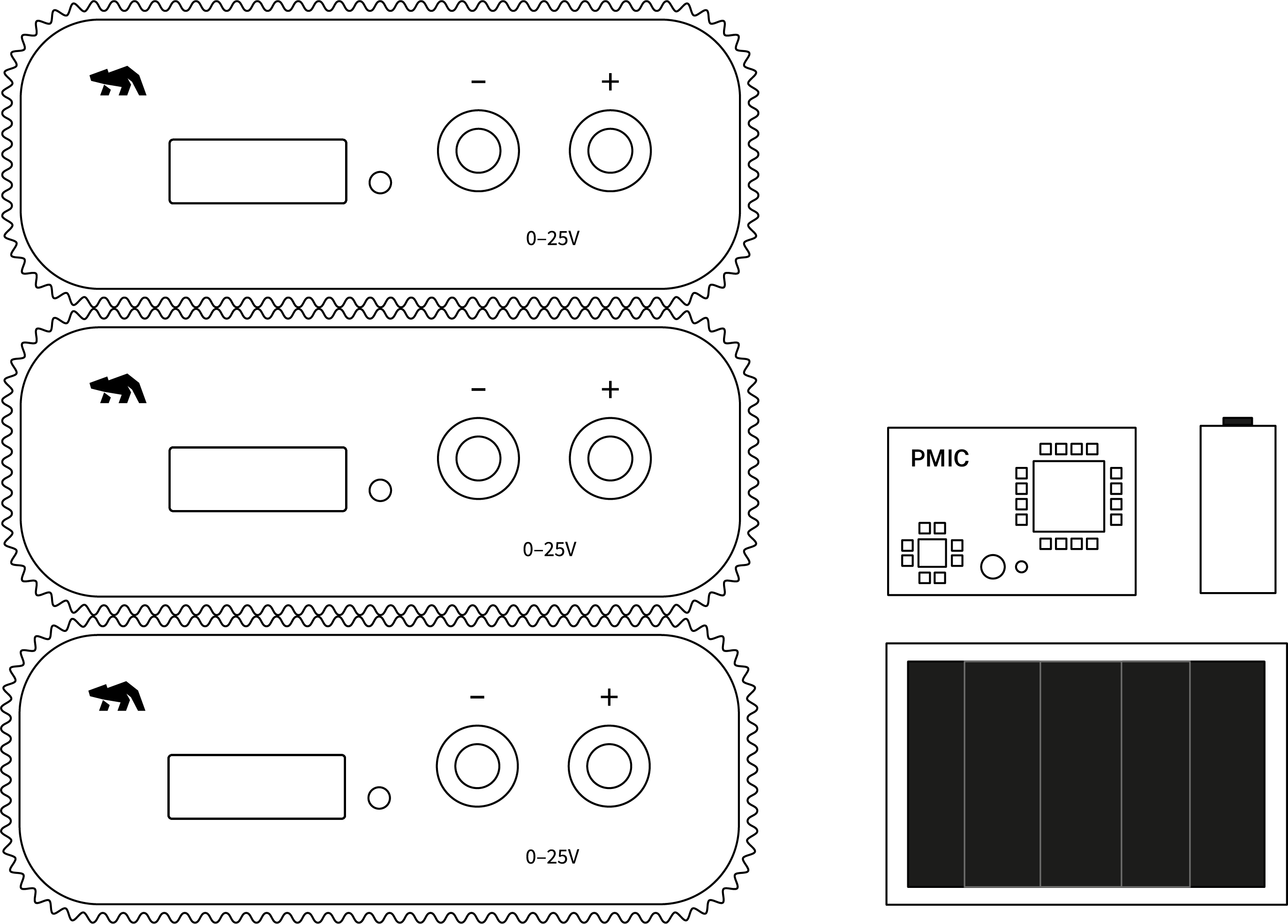 Setup for evaluating photovoltaic performance with Otii Product Suite